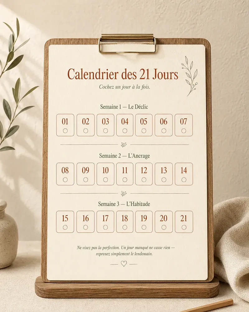 Le Calendrier des 21 Jours